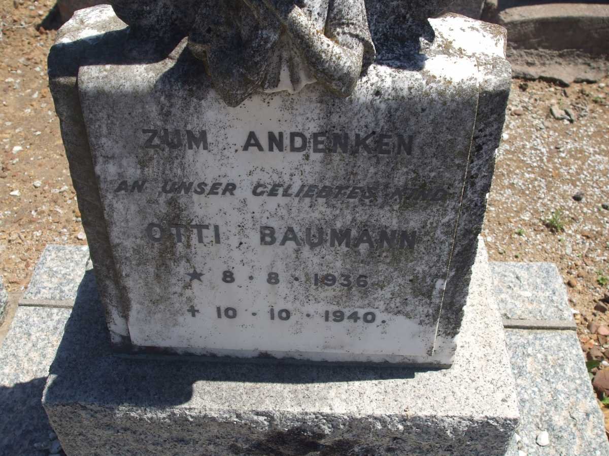 BAUMANN Otti 1936-1940