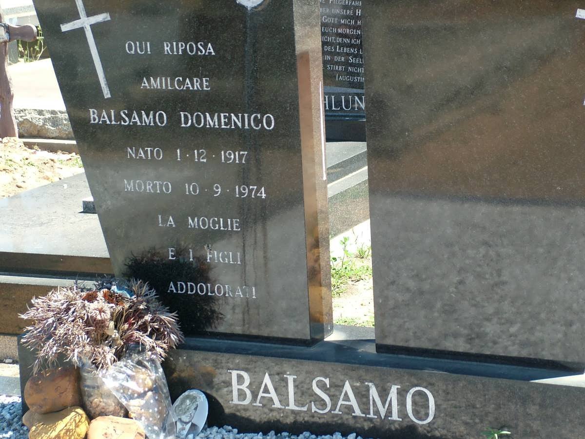 BALSAMO Domenico 1917-1974
