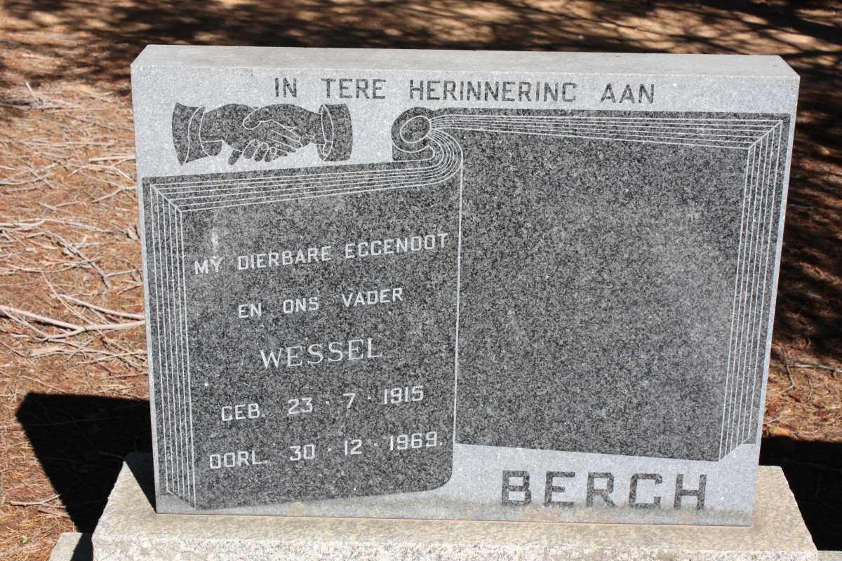 BERGH Wessel 1915-1969