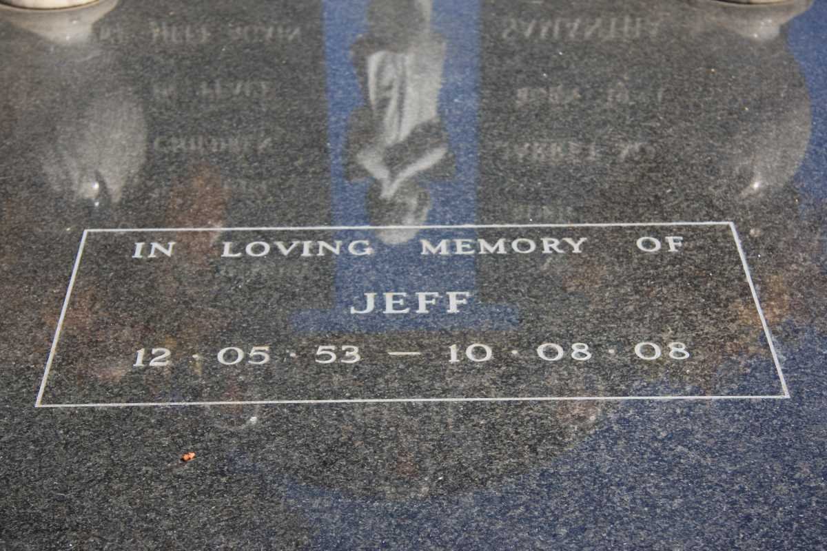 BIGG Jeff 1953-2008 &amp; Antoinette 1959-1992