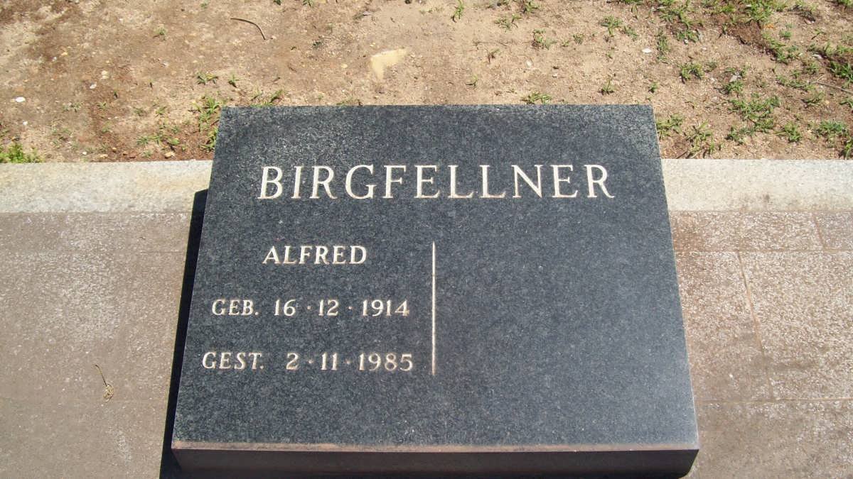 BIRGFELLNER Alfred 1914-1985