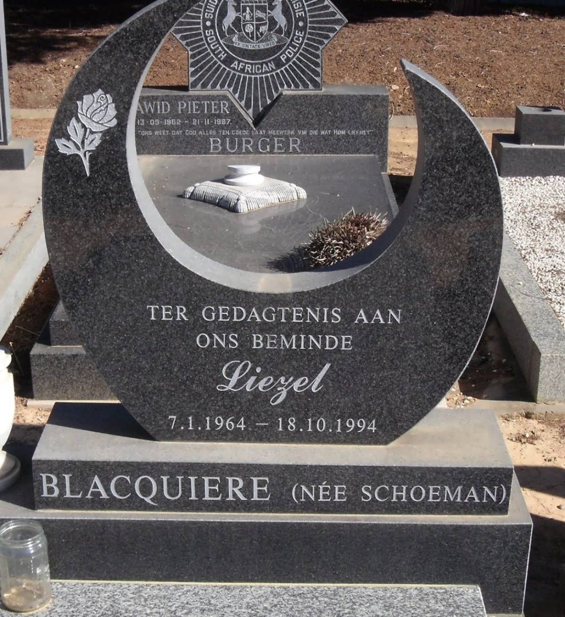 BLACQUIERE Liezel nee SCHOEMAN 1964-1994