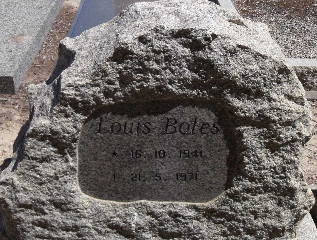BOTES Louis 1941-1971