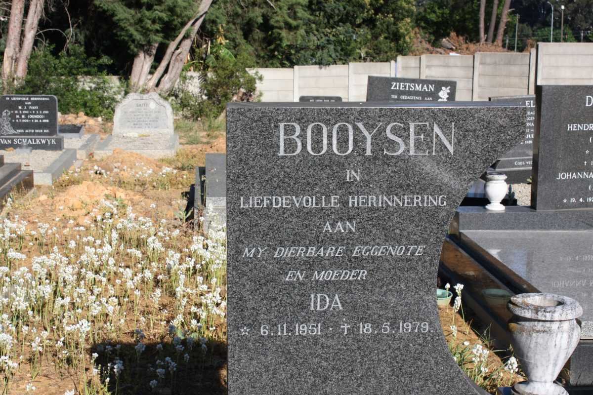 BOOYSEN Ida 1951-1979