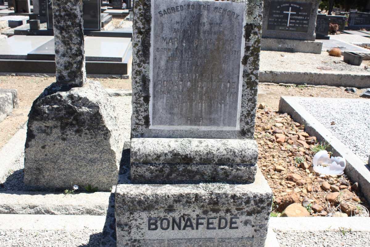 BONAFEDE Rosario 1871-?? &amp; Maria 1888-??