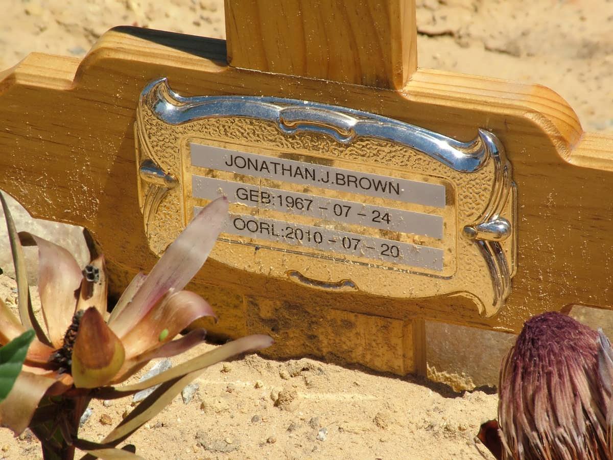 BROWN Jonathan J. 1967-2010