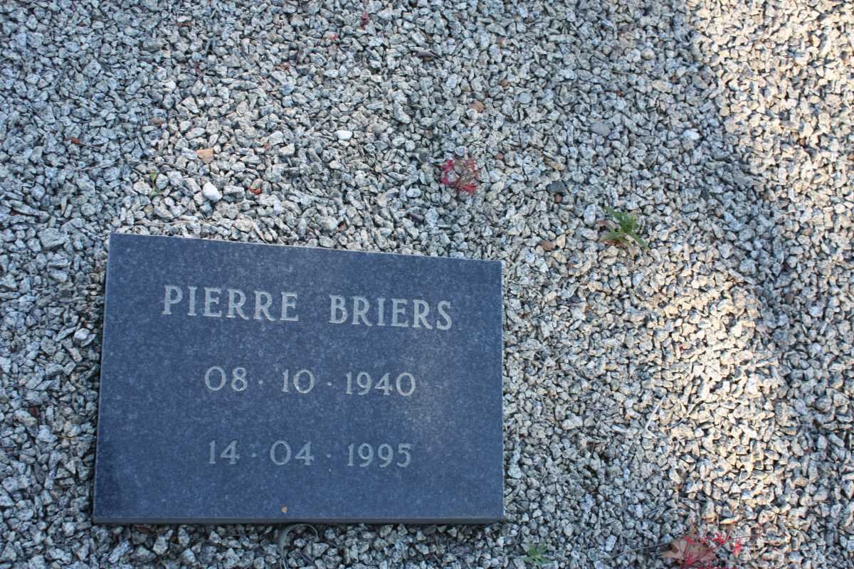 BRIERS Pierre 1940-1995