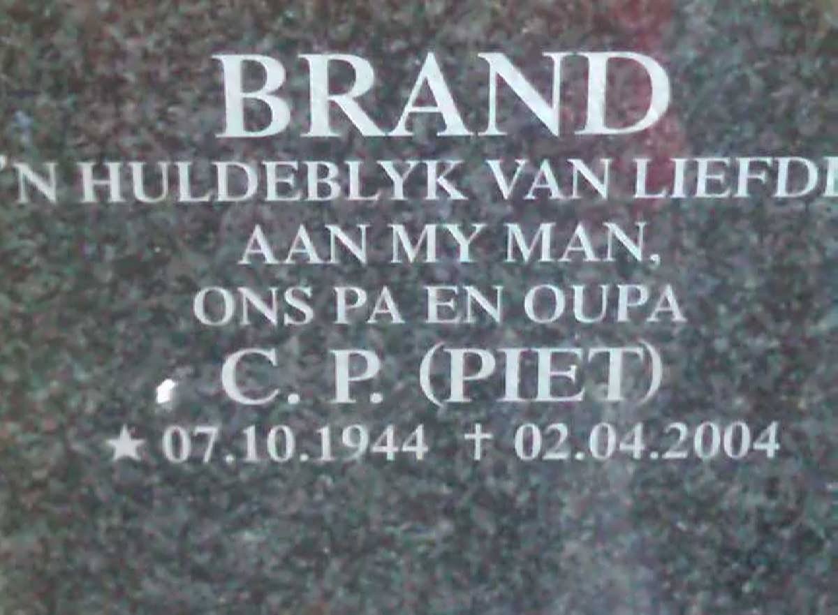 BRAND C.P. 1944-2004