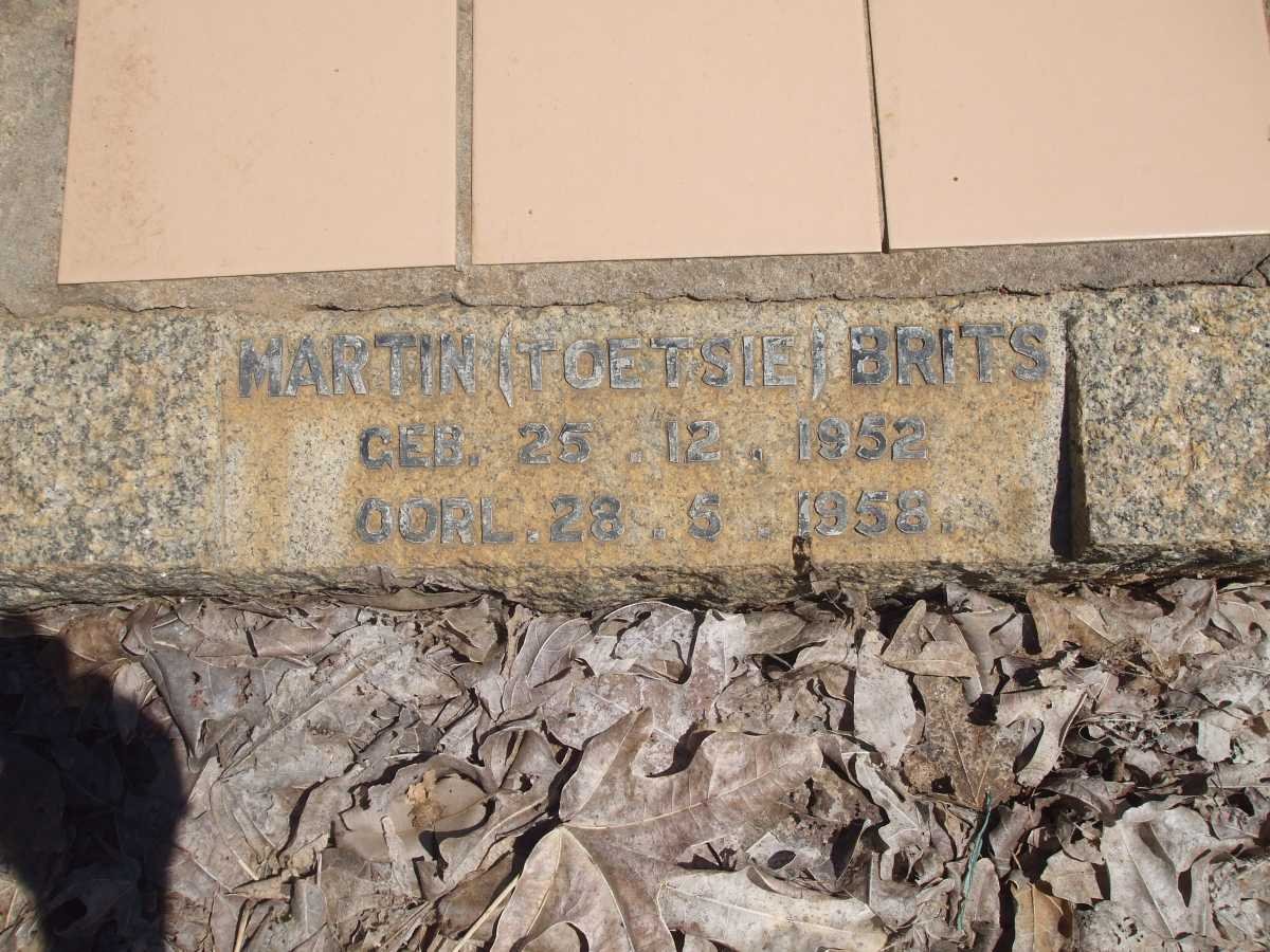 BRITS Martin 1952-1958