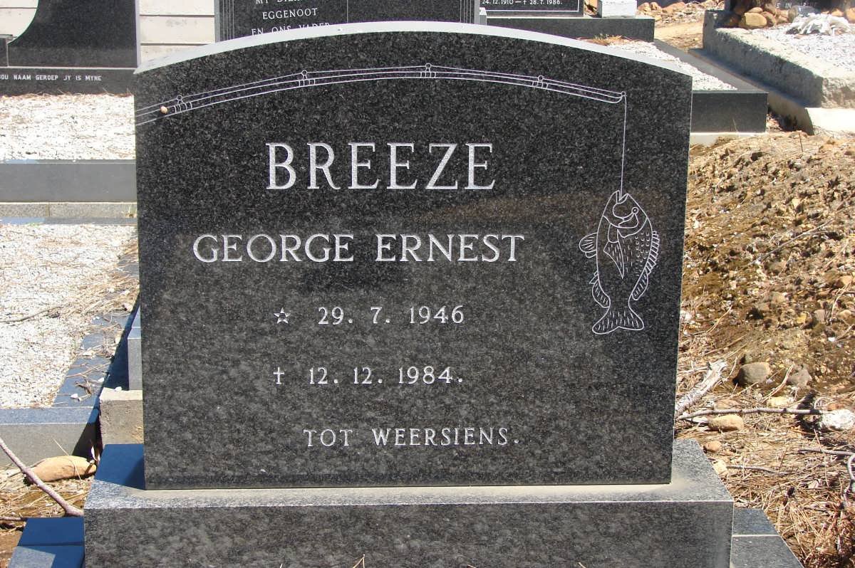 BREEZE George Ernest 1946-1984