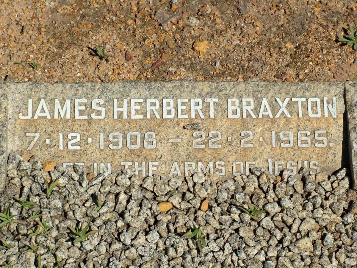 BRAXTON James Herbert 1908-1965