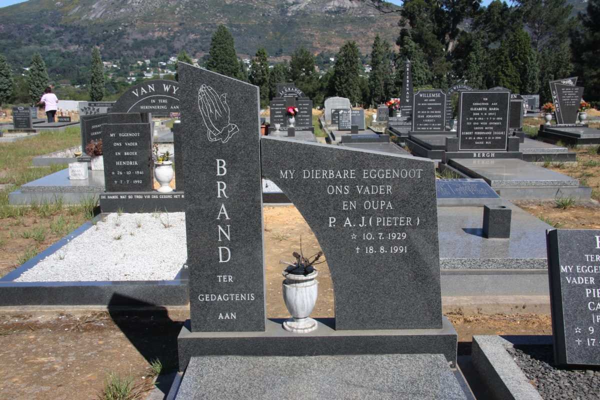 BRAND P.A.J. 1929-1991