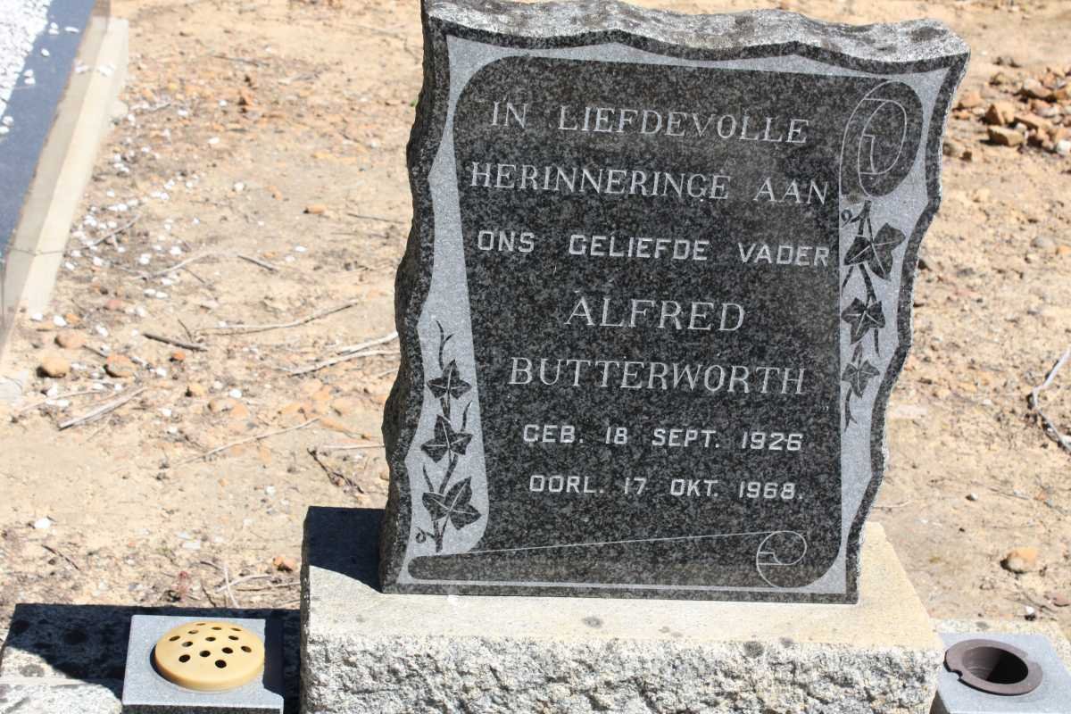 BUTTERWORTH Alfred 1926-1968
