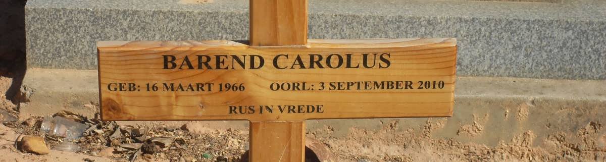 CAROLUS Barend 1966-2010