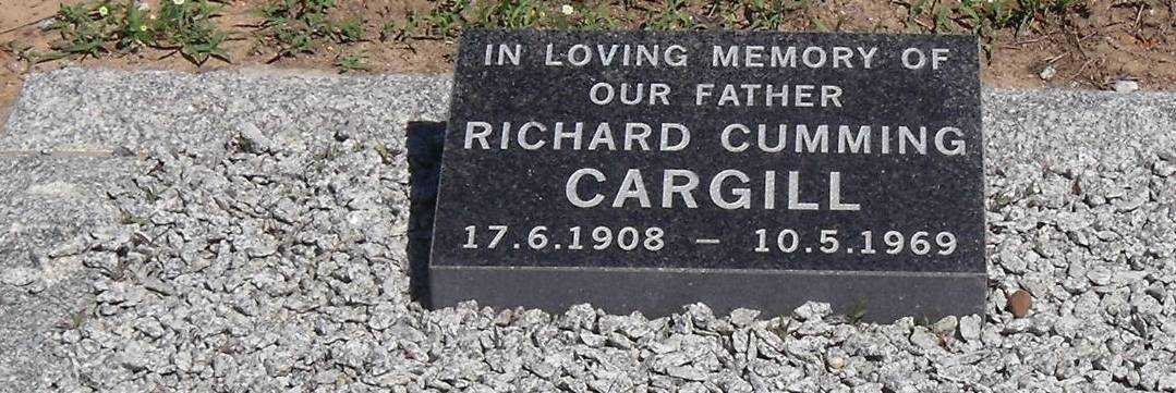 CARGILL Richard Cumming 1908-1969