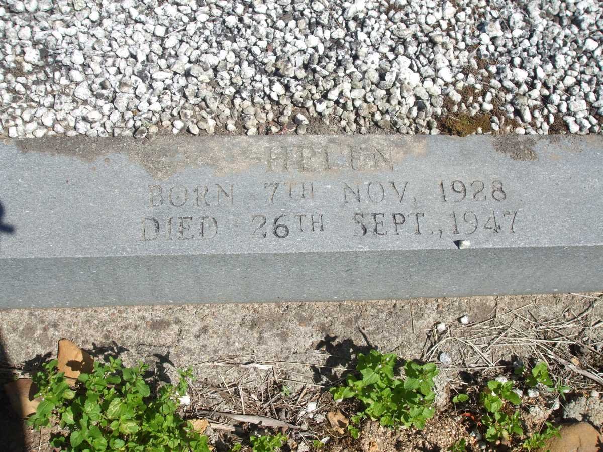 CAROLISSEN Helen 1928-1947