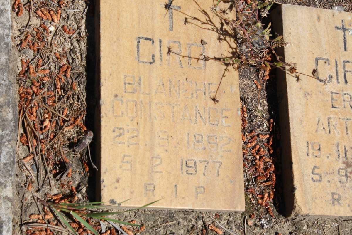 CIRO Blanche Constance 1892-1977