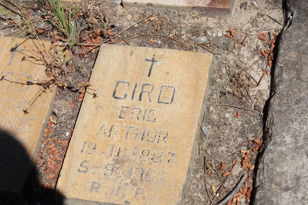 CIRO Eric Arthur 1897-1969