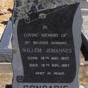 CONRADIE Willem Johannes 1907-1967