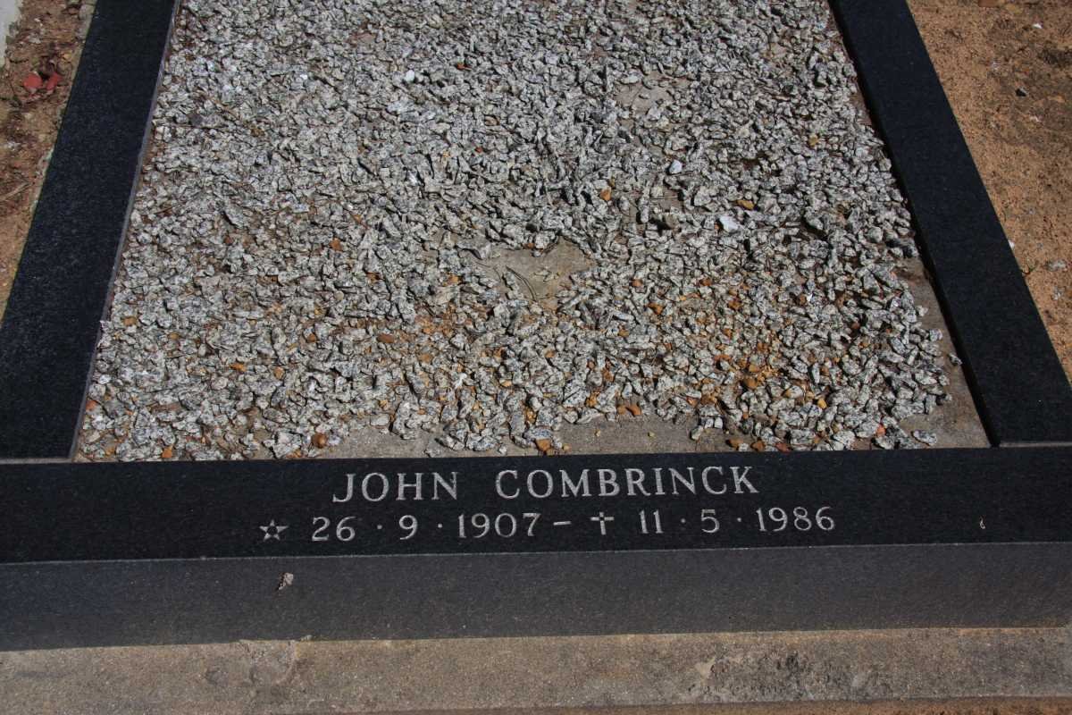 COMBRINCK John 1907-1986