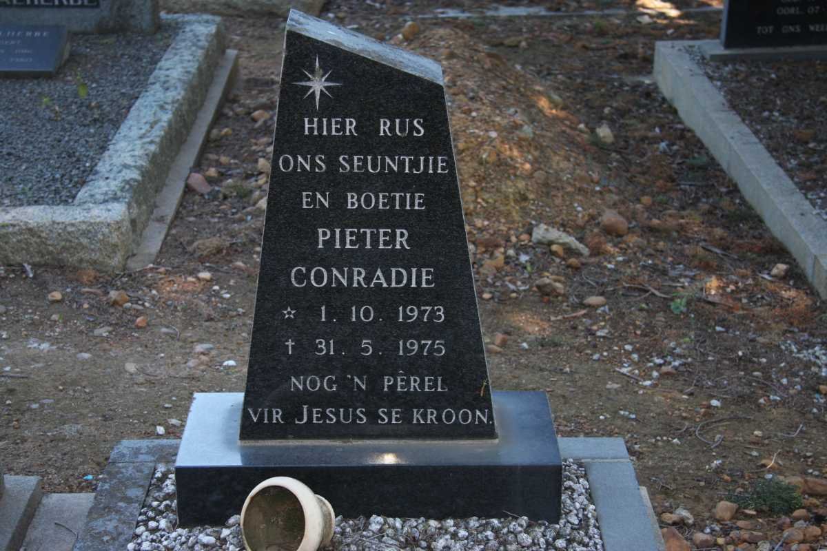CONRADIE Pieter 1973-1975