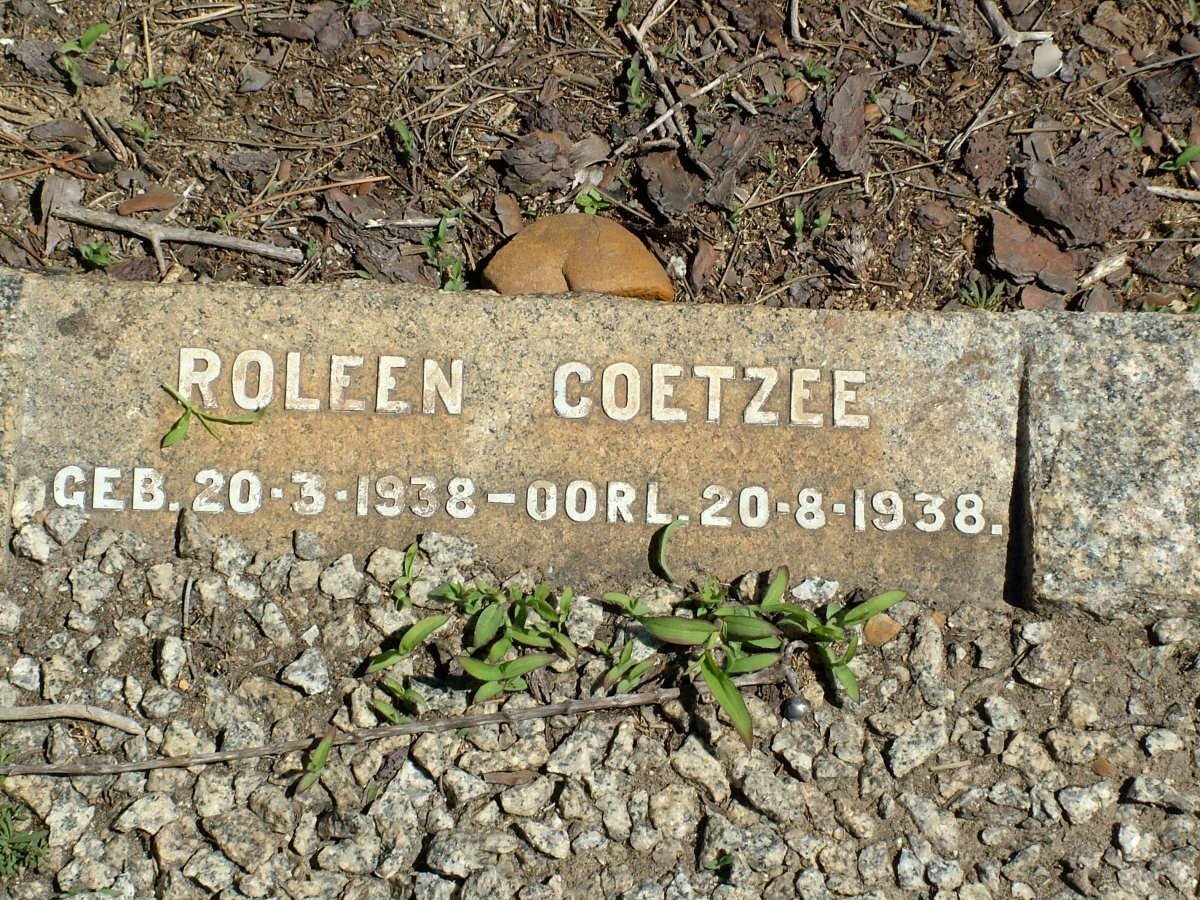 COETZEE Roleen 1938-1938