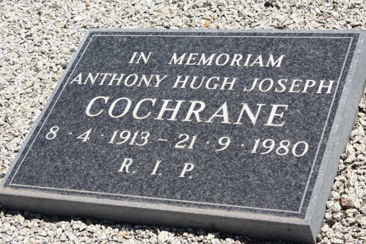 COCHRANE Anthony Hugh Joseph 1913-1980
