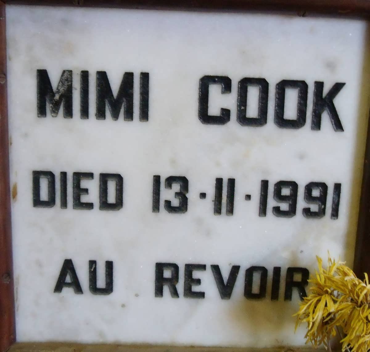 COOK Mimi -1991