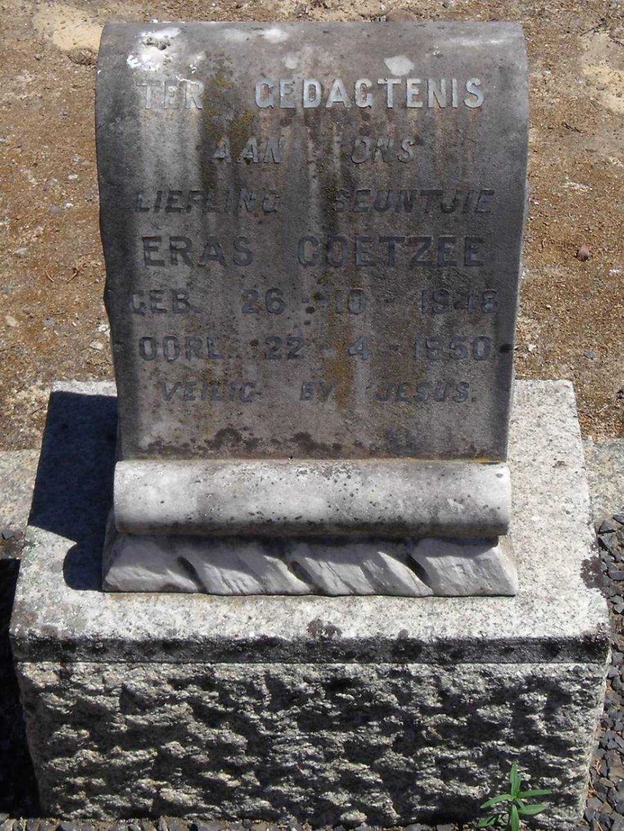 COETZEE Eras 1948-1950