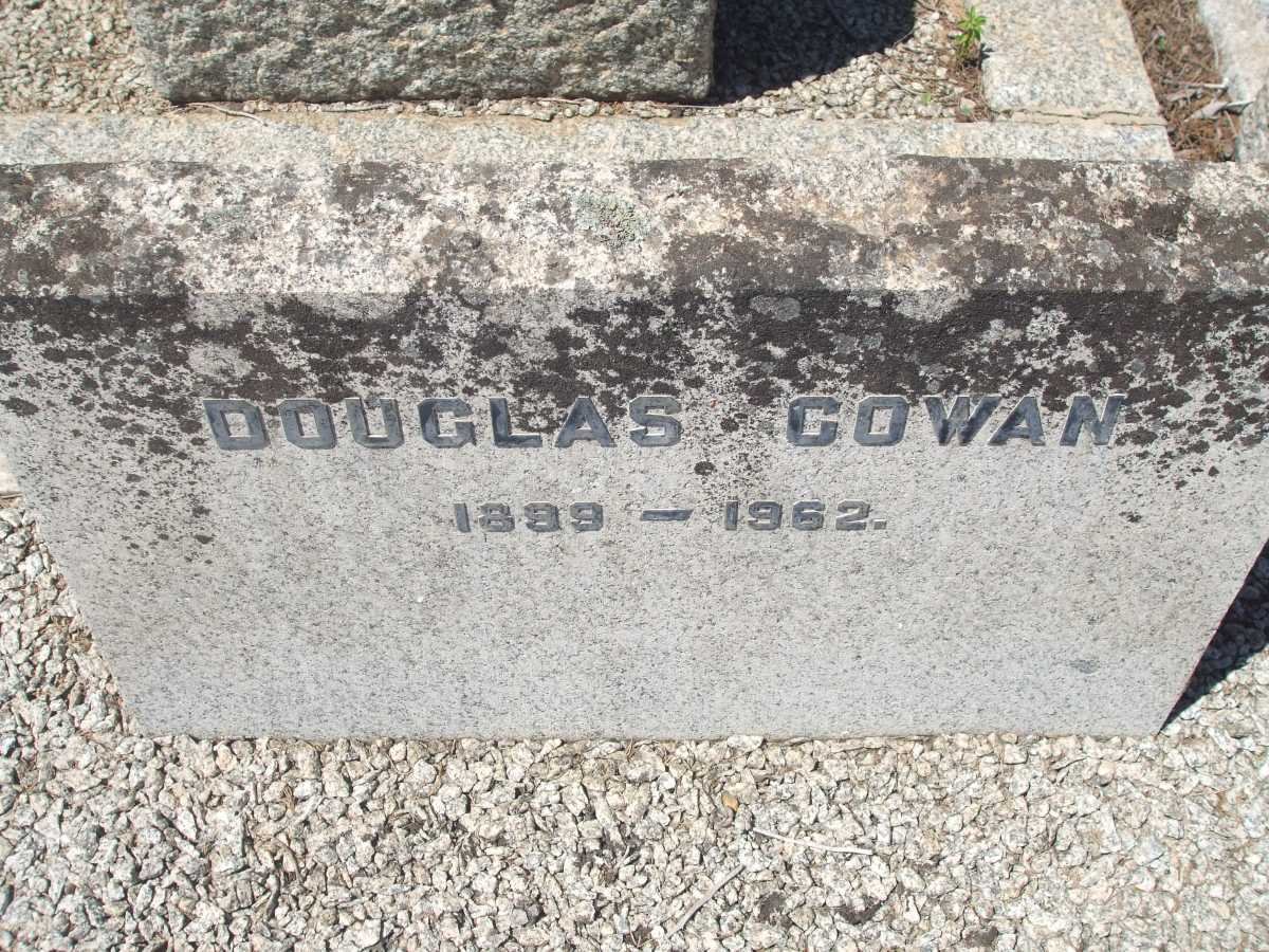 COWAN Douglas 1899-1962