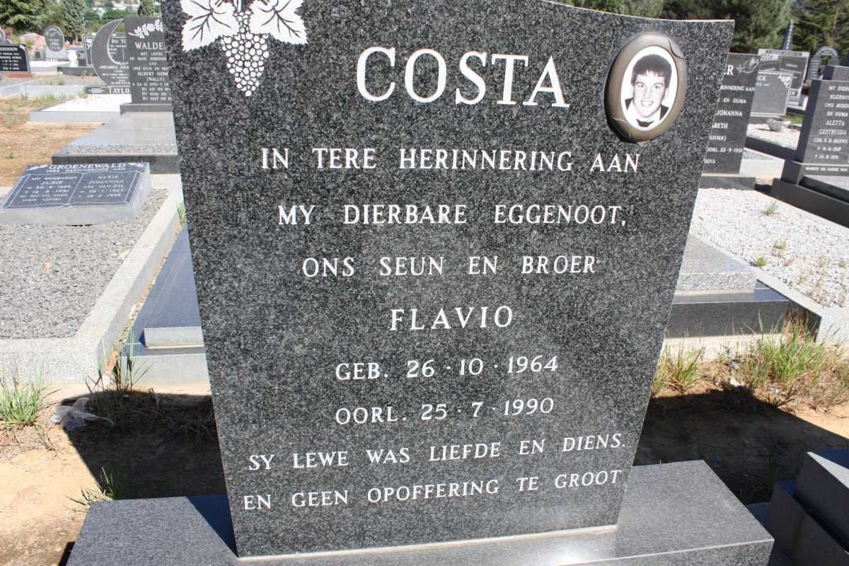 COSTA Flavio 1964-1990 :: COSTA Valerio Olga 1926-1996