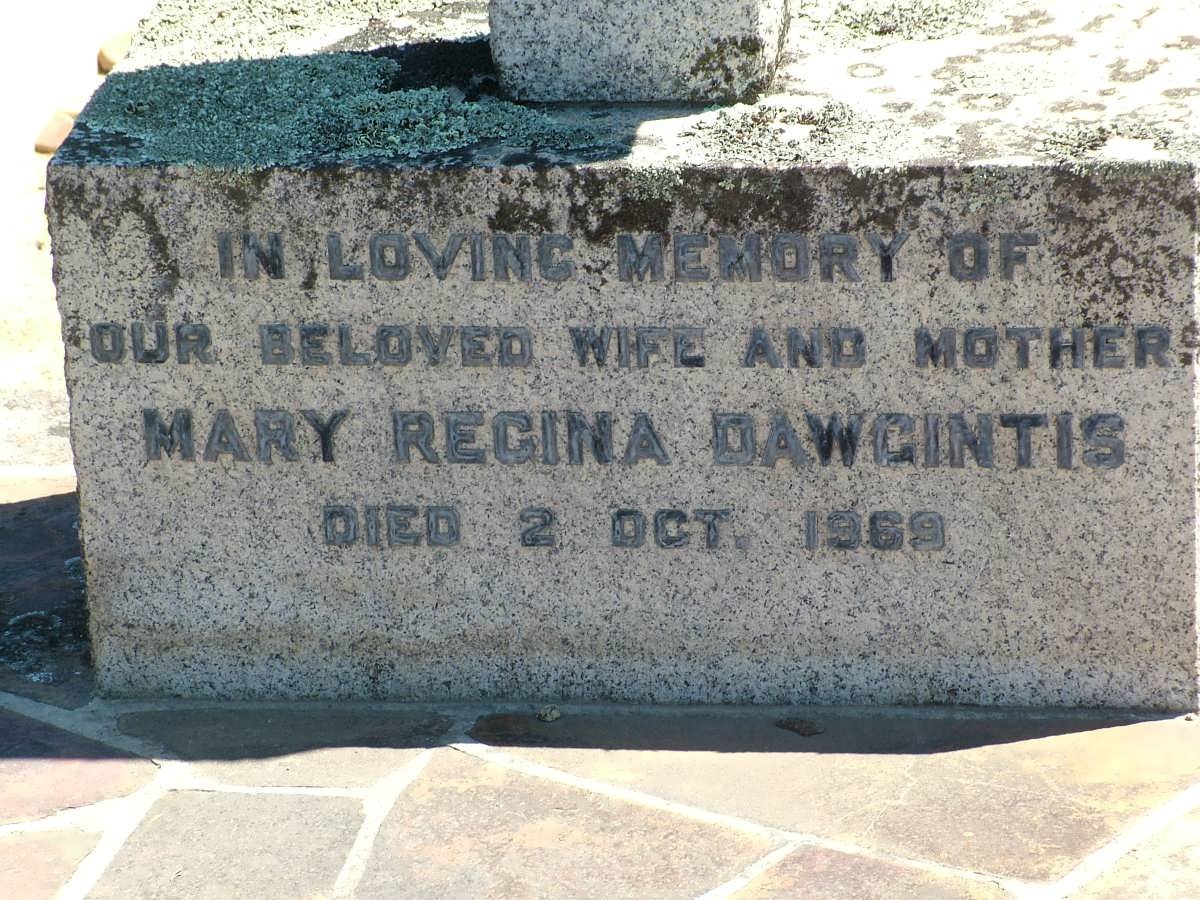 DAWGINTIS Mary Regina -1969