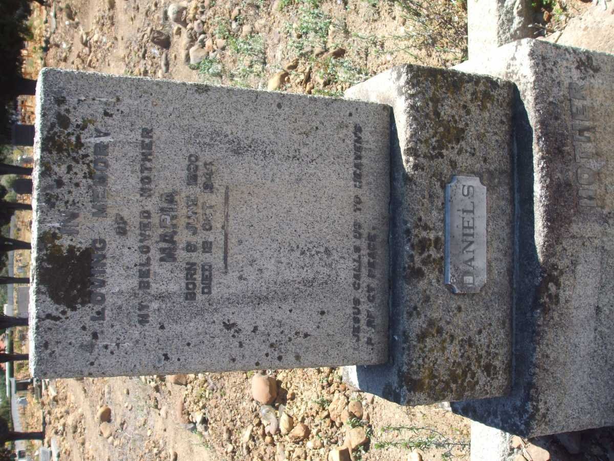 DANIELS Maria 1890-1944
