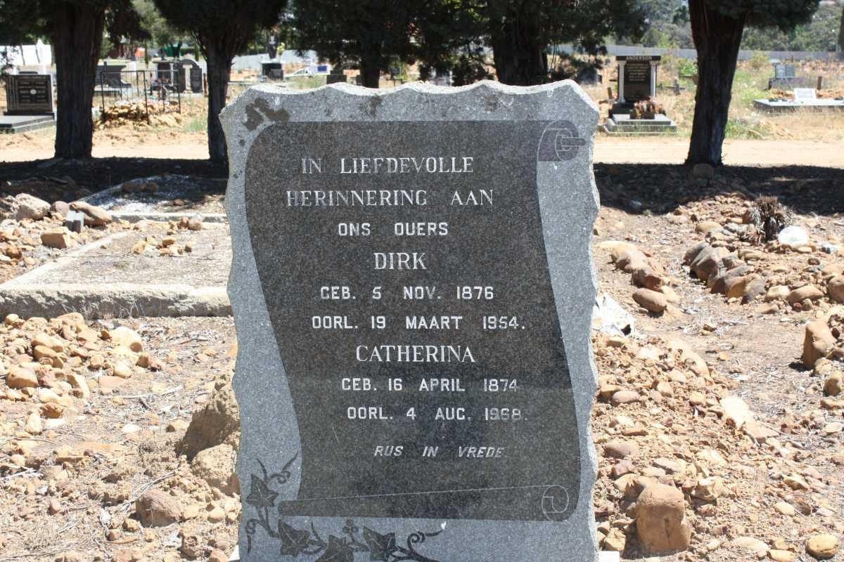 DAMONSE Dirk 1876-1954 &amp; Catherina 1874-1968