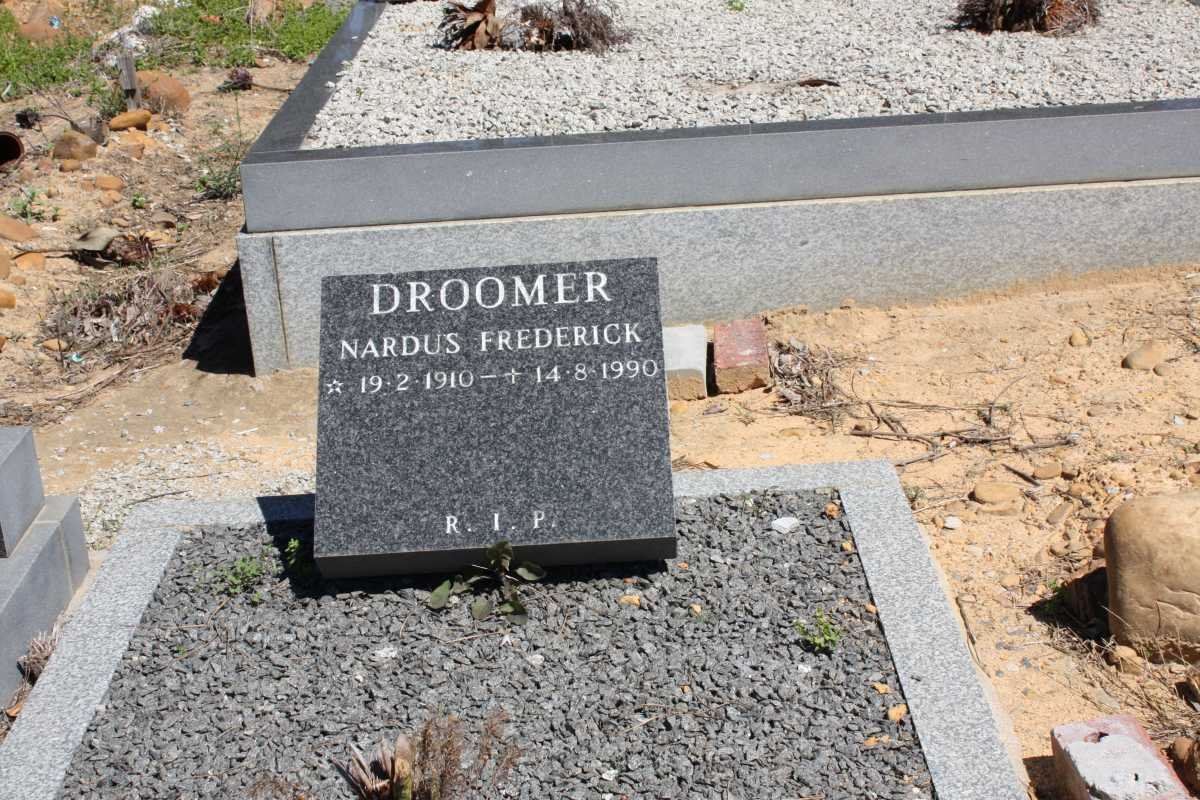 DROOMER Nardus Frederick 1910-1990