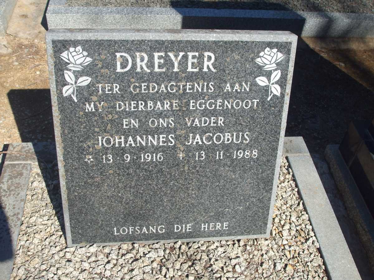 DREYER Johannes Jacobus 1916-1988