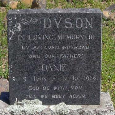 DYSON Danie 1903-1966
