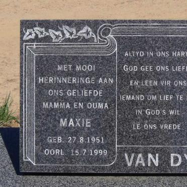 DYK Maxie, van 1951-1999