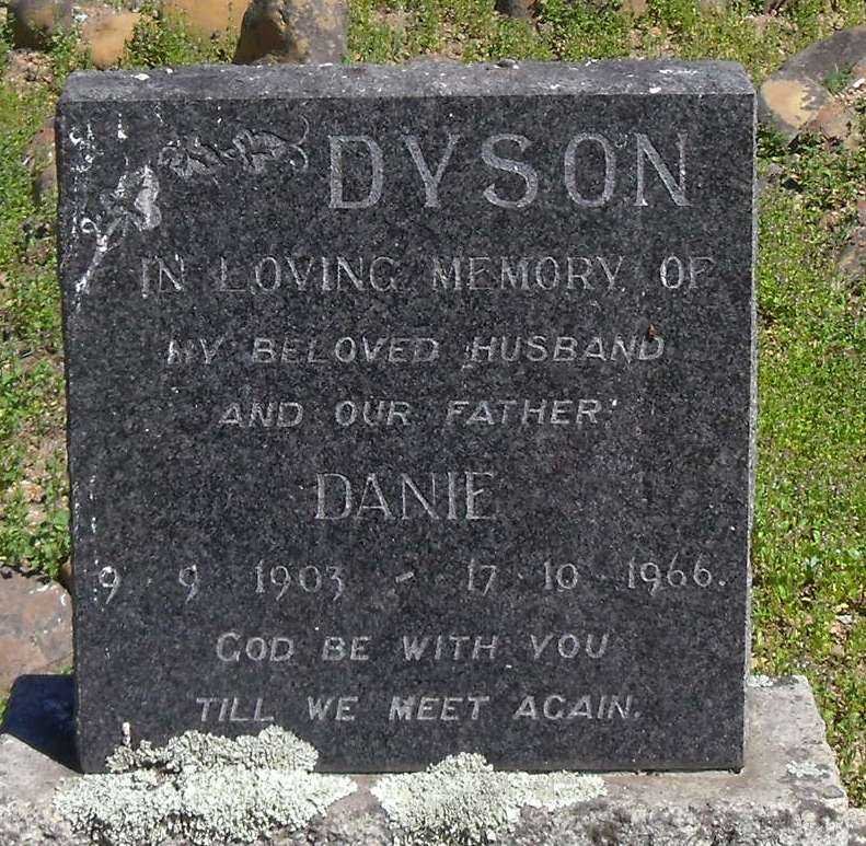 DYSON Danie 1903-1966