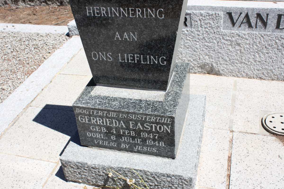 EASTON Gerrieda 1947-1948