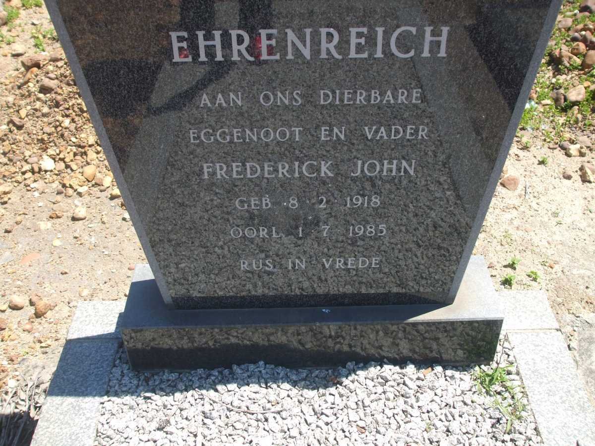 EHRENREICH Frederick John 1918-1985