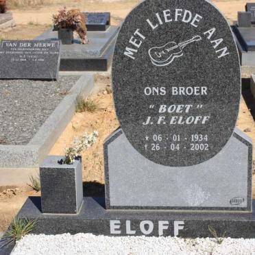 ELOFF J.F. 1934-2002