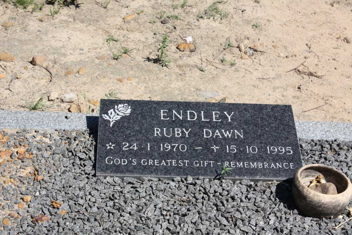 ENDLEY Ruby Dawn 1970-1995