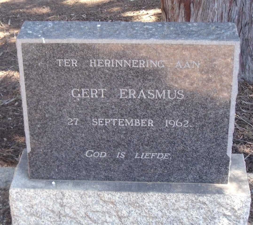 ERASMUS Gert -1962