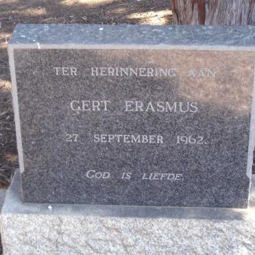 ERASMUS Gert -1962