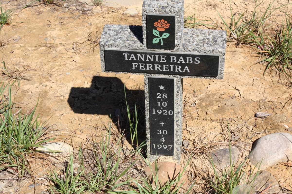 FERREIRA Babs 1920-1997