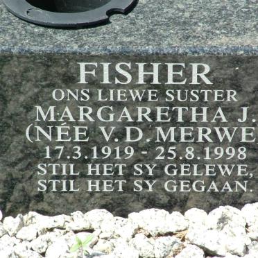 FISHER Maudie born DE VILLIERS 1913-1957 :: FISHER Marjorie Ann 1939-1940 :: FISHER Arthur 1910-1988