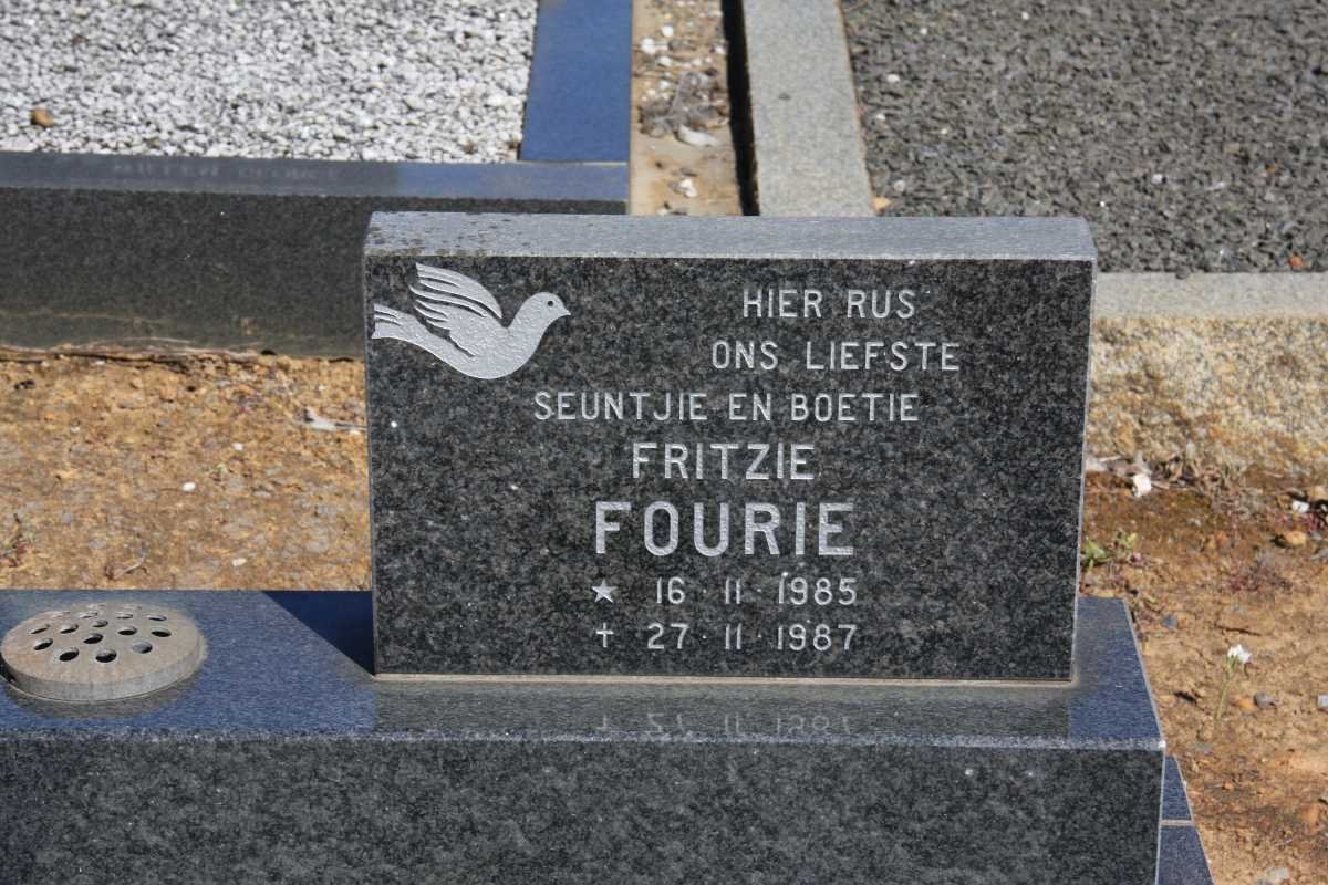 FOURIE Fritzie 1985-1987