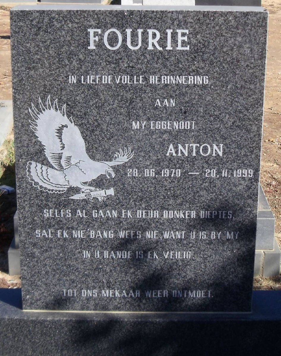 FOURIE Anton 1970-1999