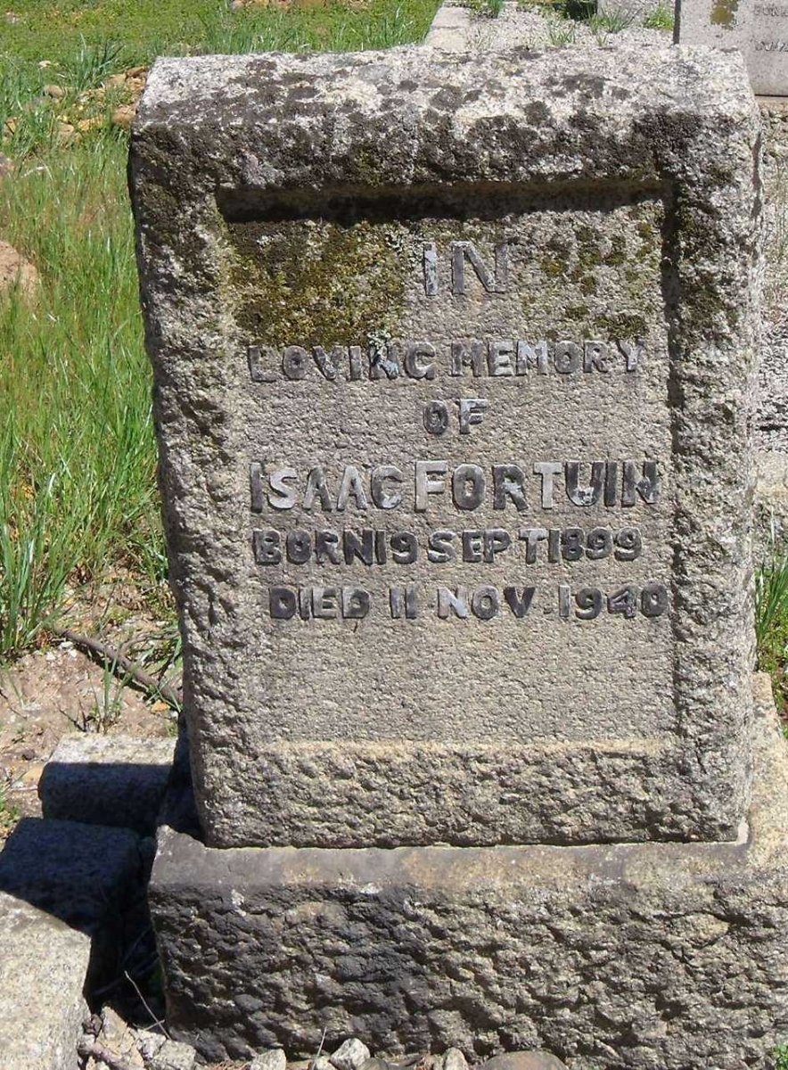 FORTUIN Isaac 1899-1940